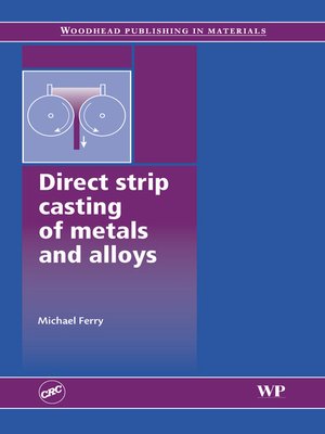 cover image of Direct Strip Casting of Metals and Alloys